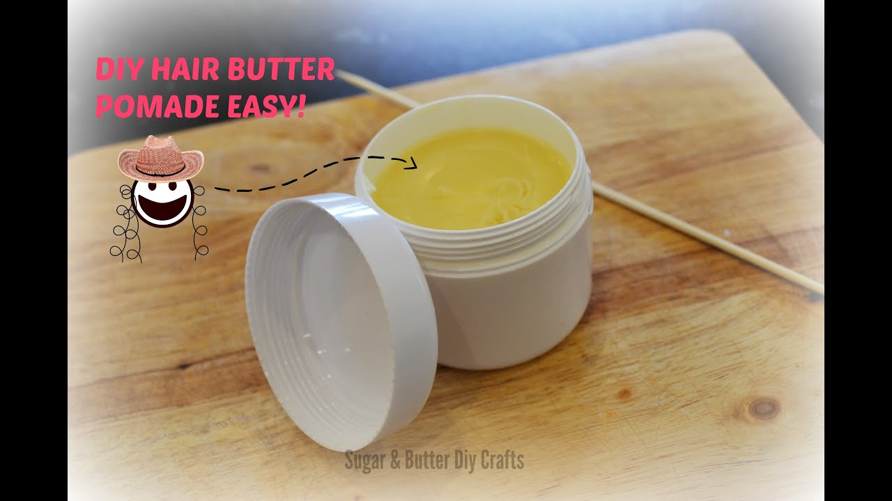 DIY Hair Pomade
 Diy hair butter pomade for natural or relaxed hair easy