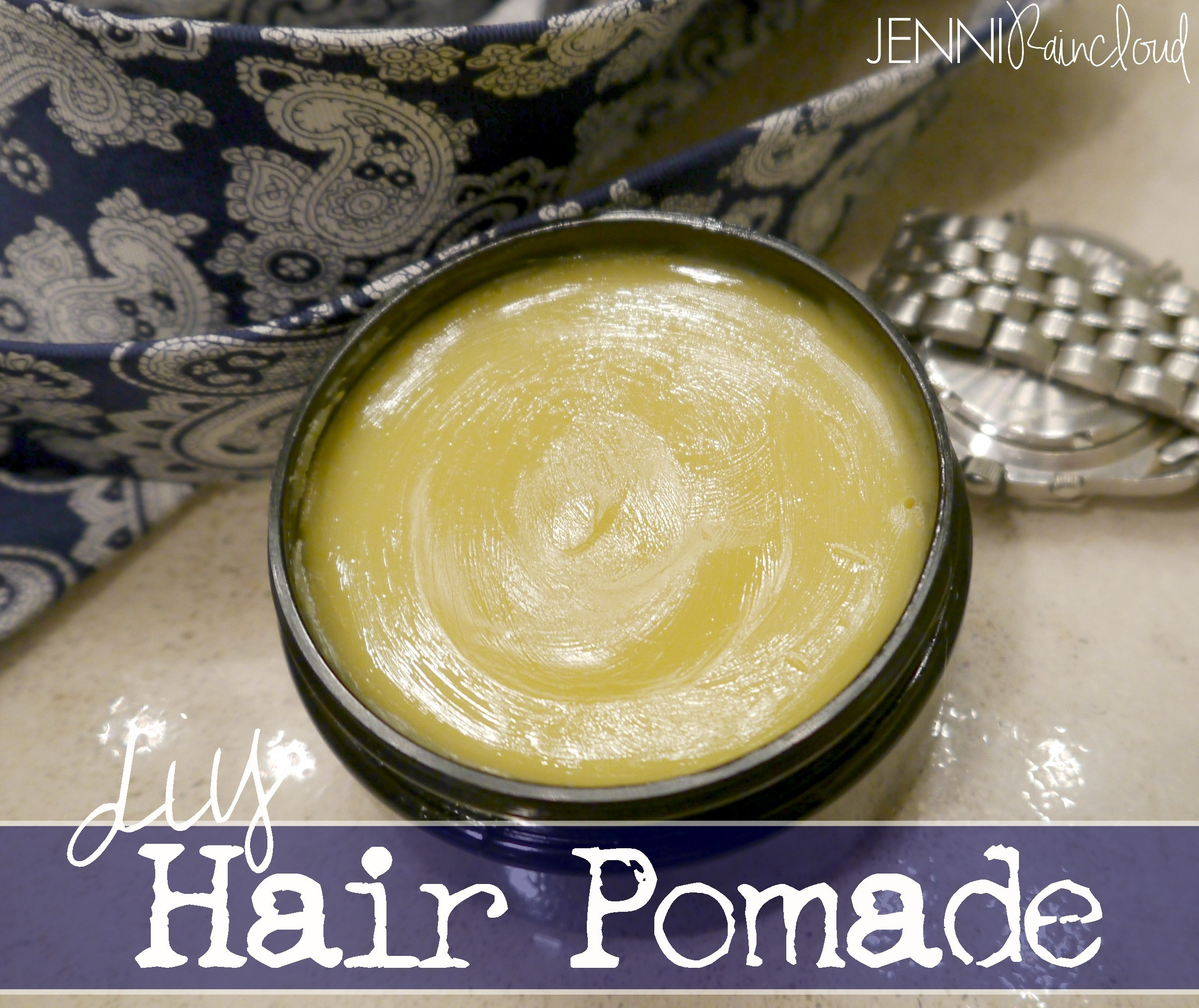 DIY Hair Pomade
 Homemade Organic Hair Pomade Jenni Raincloud
