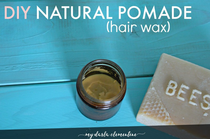 DIY Hair Pomade
 Pomade Recipe