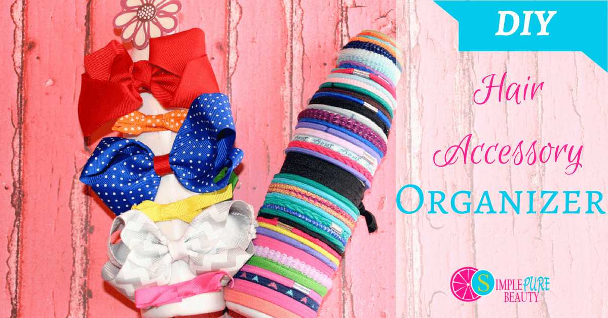 DIY Hair Product Organizer
 How to Make a Hair Accessory Organizer Using Recycled