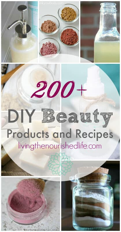 DIY Hair Products
 200 DIY Beauty Recipes The Ultimate List