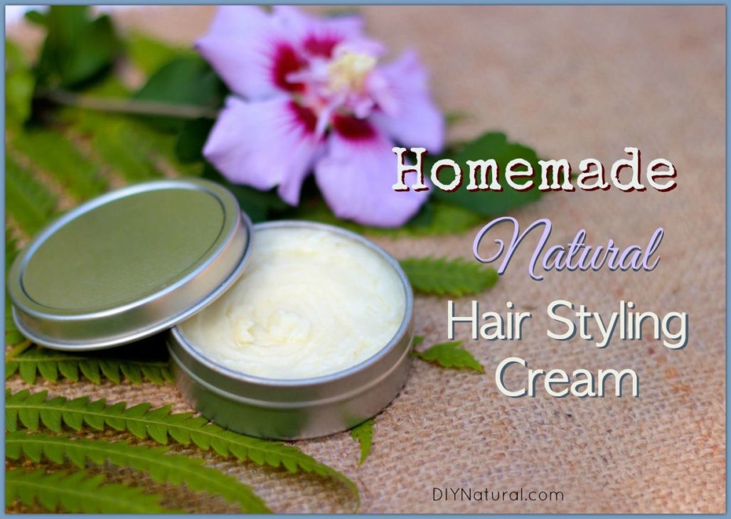 DIY Hair Products
 Styling Cream A Nourishing and Natural Homemade Hair