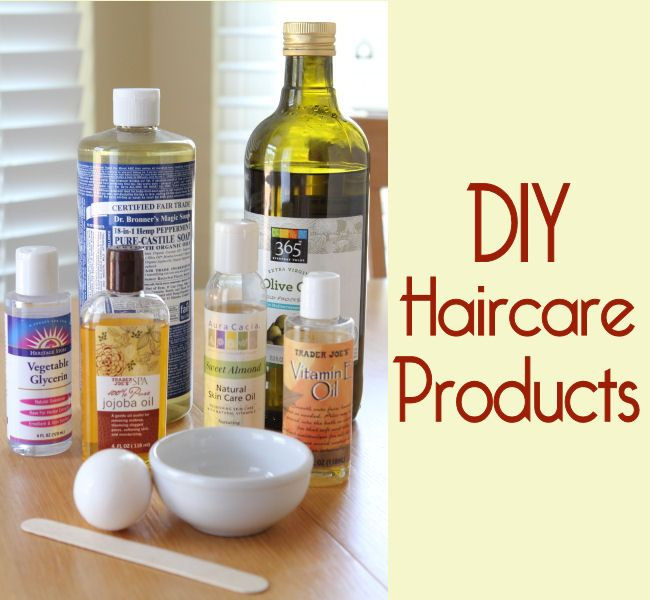 DIY Hair Products
 All natural DIY hair care products are the way to go