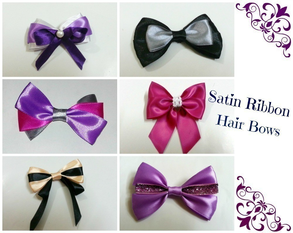 DIY Hair Ribbons
 Diy Hair Bows 3 Ribbons · How To Make A Ribbon Hair Bow