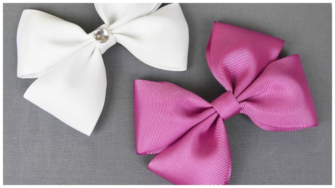 DIY Hair Ribbons
 How To Make A Hair Bow I No sew Hair Bow I DIY Easy Bow