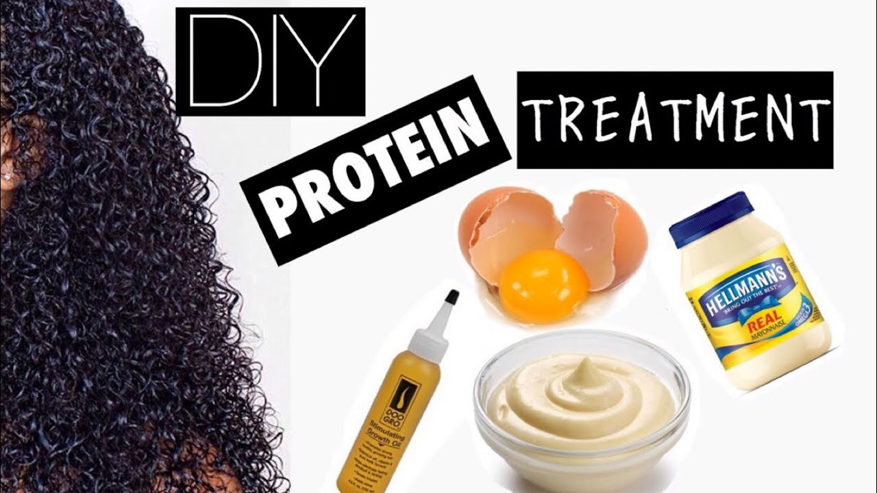 DIY Hair Treatment
 DIY Protein Treatment For Natural Relaxed and