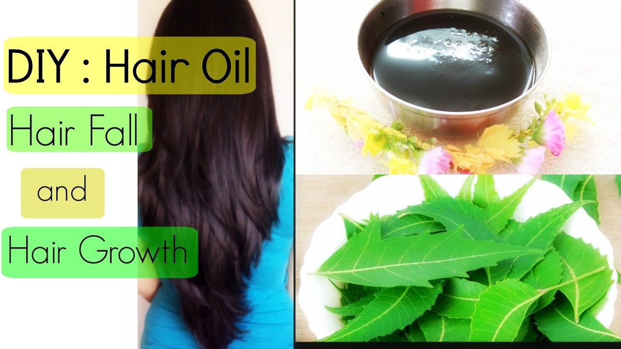 DIY Hair Treatments For Growth
 DIY Neem Oil for Hair Fall and Hair Growth
