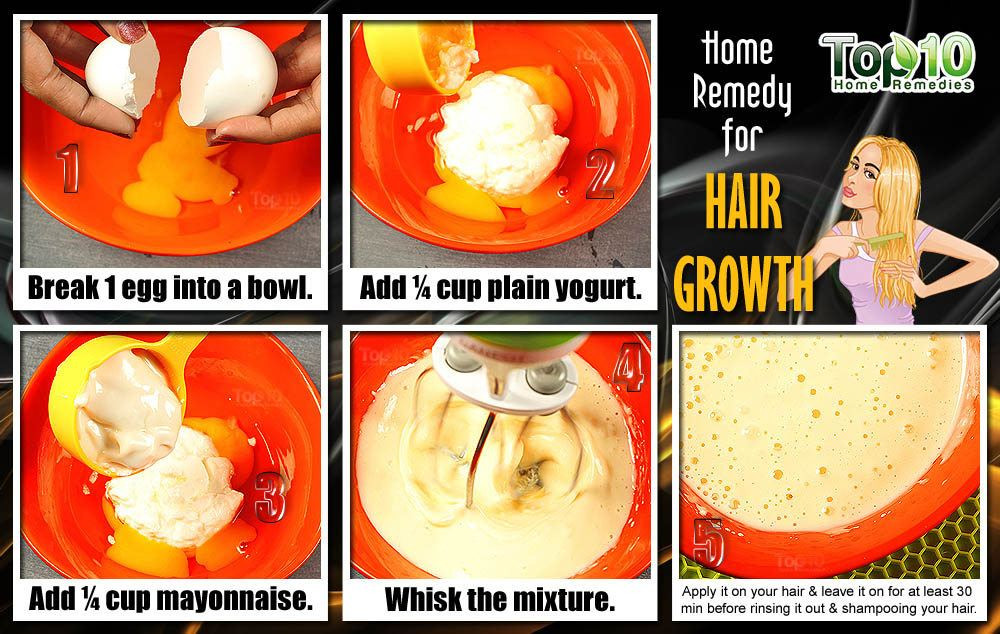 DIY Hair Treatments For Growth
 Home Reme s for Hair Growth