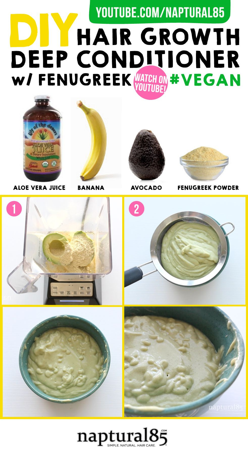 DIY Hair Treatments For Growth
 I ve been meaning to try a mask with banana and avocado in