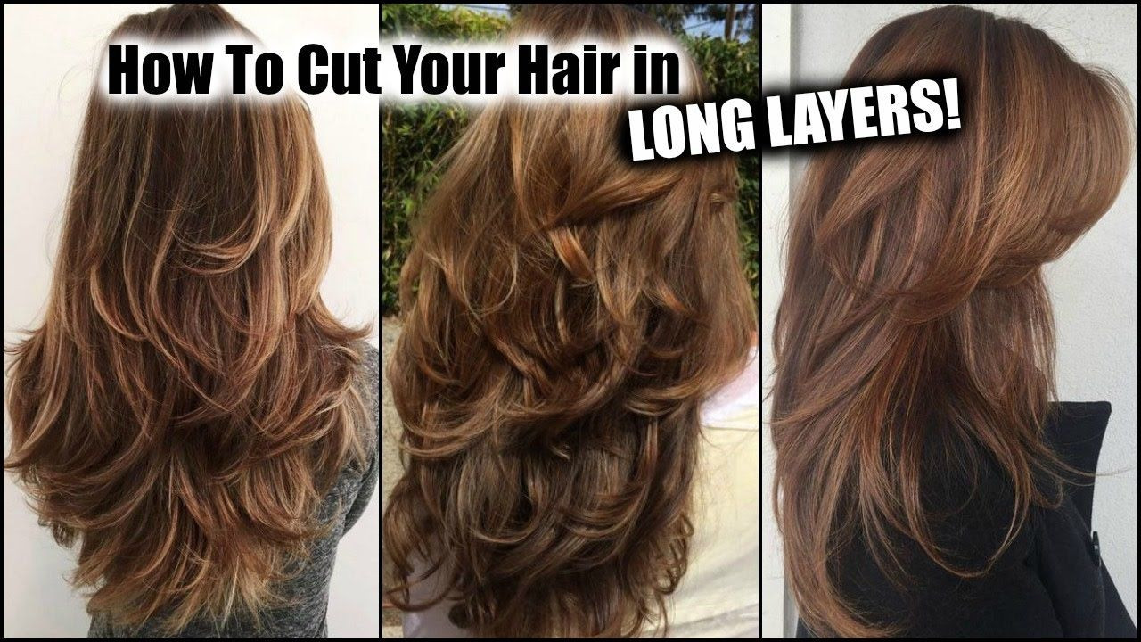 DIY Haircut Layers
 HOW I CUT MY HAIR AT HOME IN LONG LAYERS │ Long Layered