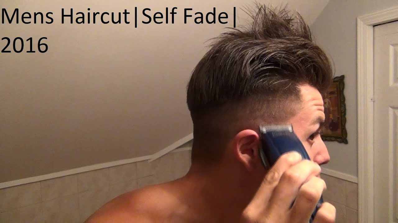 DIY Haircuts Men
 Men s Haircut 2016 Self fade Easy tutorial