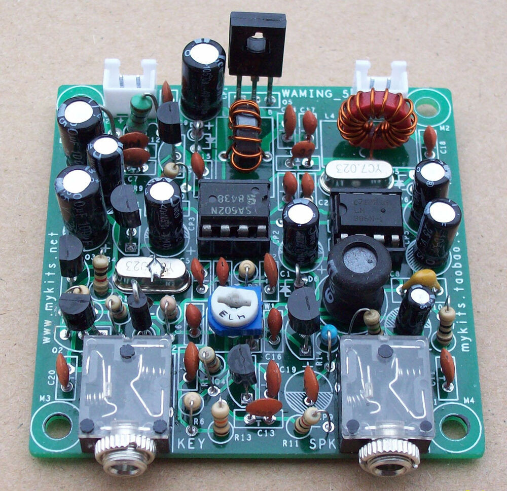 DIY Ham Radio Kit
 DIY kits Frog Sounds HAM Radio QRP1 8W CW Transceiver