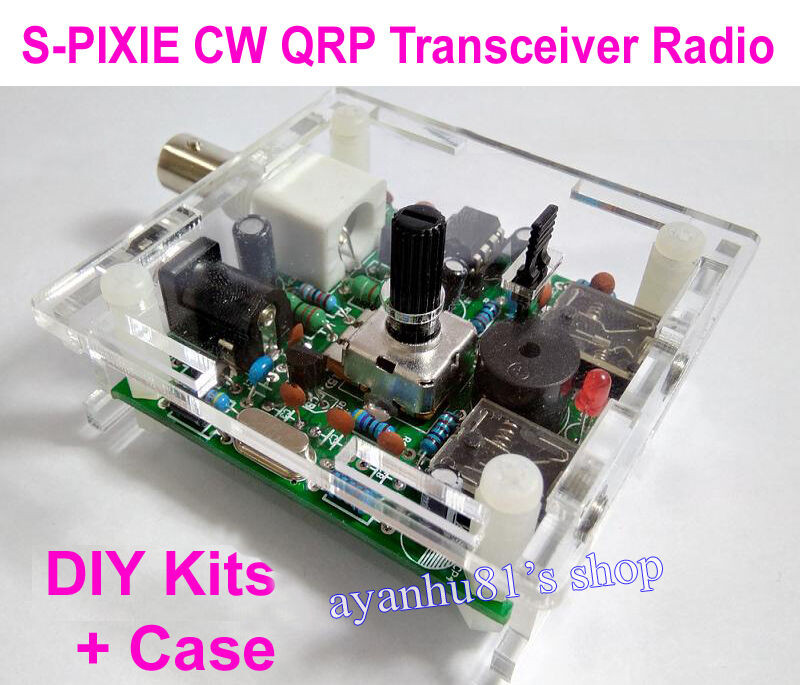 DIY Ham Radio Kit
 S PIXIE CW QRP Shortwave Ham Amateur Radio Transceiver 7