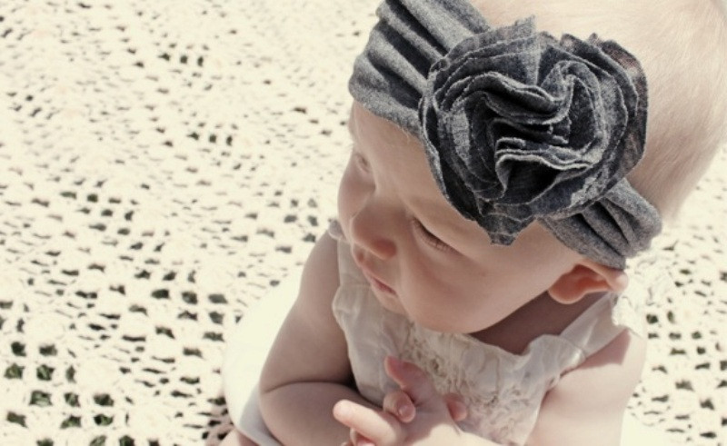 DIY Headbands Baby
 DIY Jersey Headband For Your Baby Girl