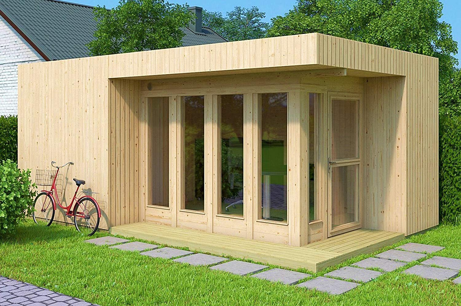 DIY Home Kit
 Amazon sells a DIY tiny house kit you can build yourself