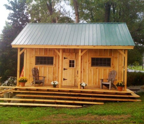 DIY Home Plans
 diy Tiny House Plans $50 Vermont Cottage Option A 16x20