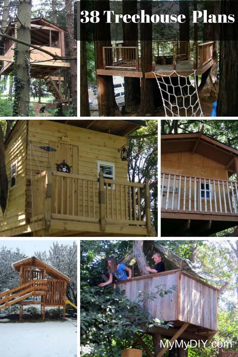 DIY Home Plans
 38 Brilliant Tree House Plans MyMyDIY