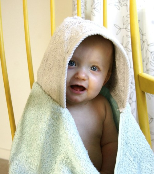 Diy Hooded Baby Towel
 Hooded Towel Tutorial is Here Finalement I Still Love