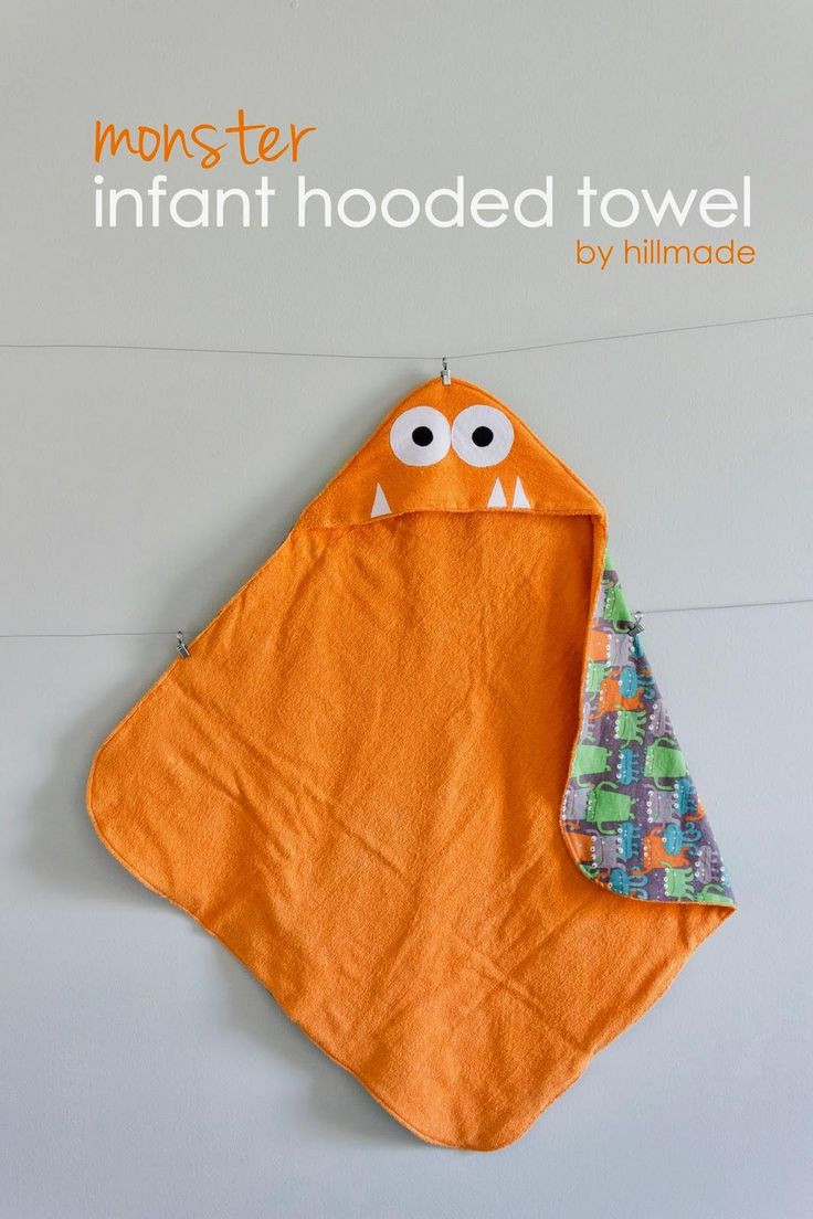 Diy Hooded Baby Towel
 157 best DIY Hooded Towel images on Pinterest