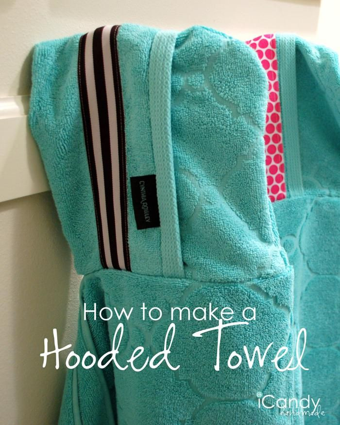 Diy Hooded Baby Towel
 DIY Tutorial DIY Hooded Towel DIY Hooded Towel