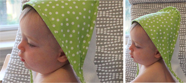 Diy Hooded Baby Towel
 DIY Baby & Toddler Hooded Towel