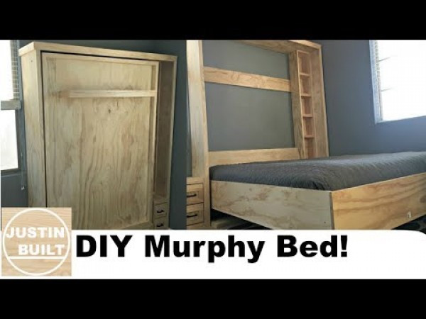 DIY Horizontal Murphy Bed Without Kit
 19 Easy DIY Murphy Beds That You Can Build on a Bud