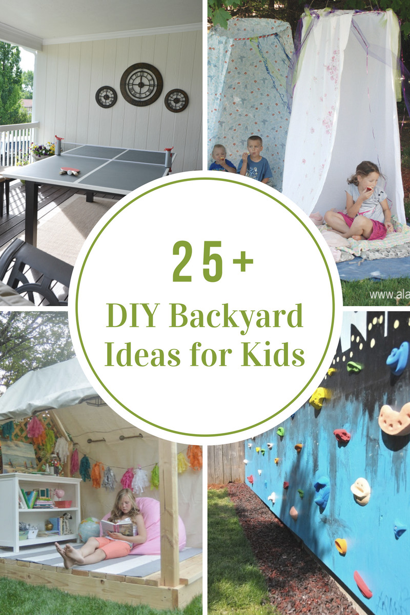 DIY Ideas For Kids
 DIY Backyard Ideas for Kids The Idea Room