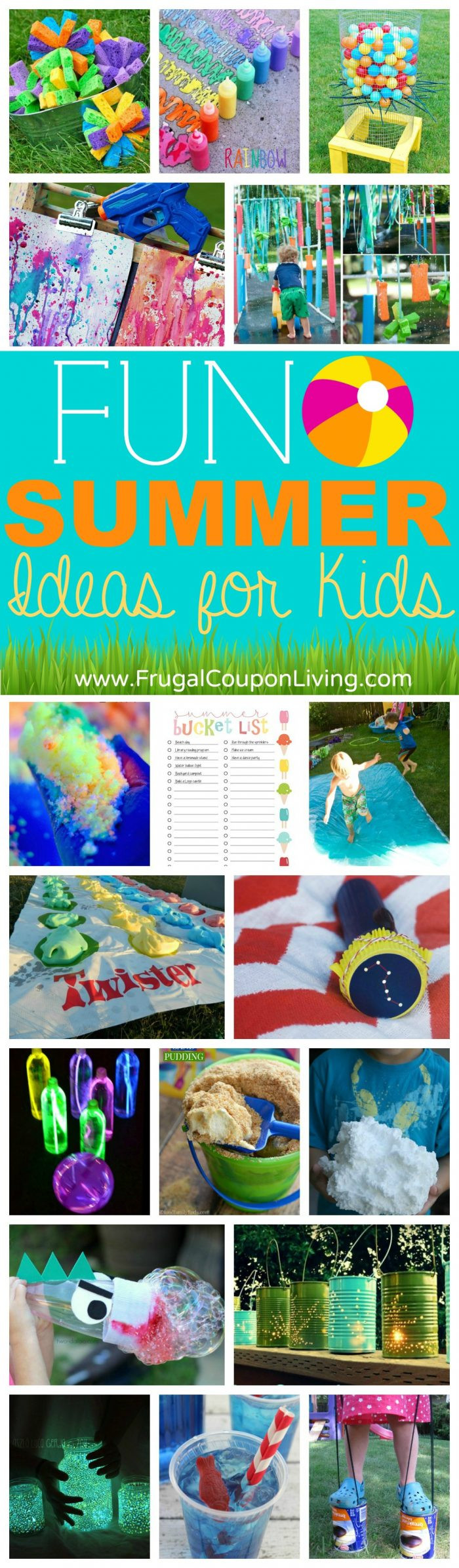 DIY Ideas For Kids
 DIY Summer Fun Ideas for Kids