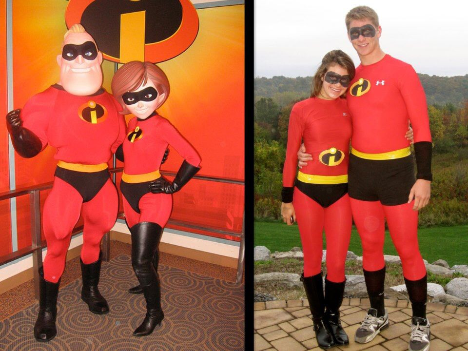 DIY Incredible Costume
 Couples Costumes Easy DIY couples costumes Incredibles