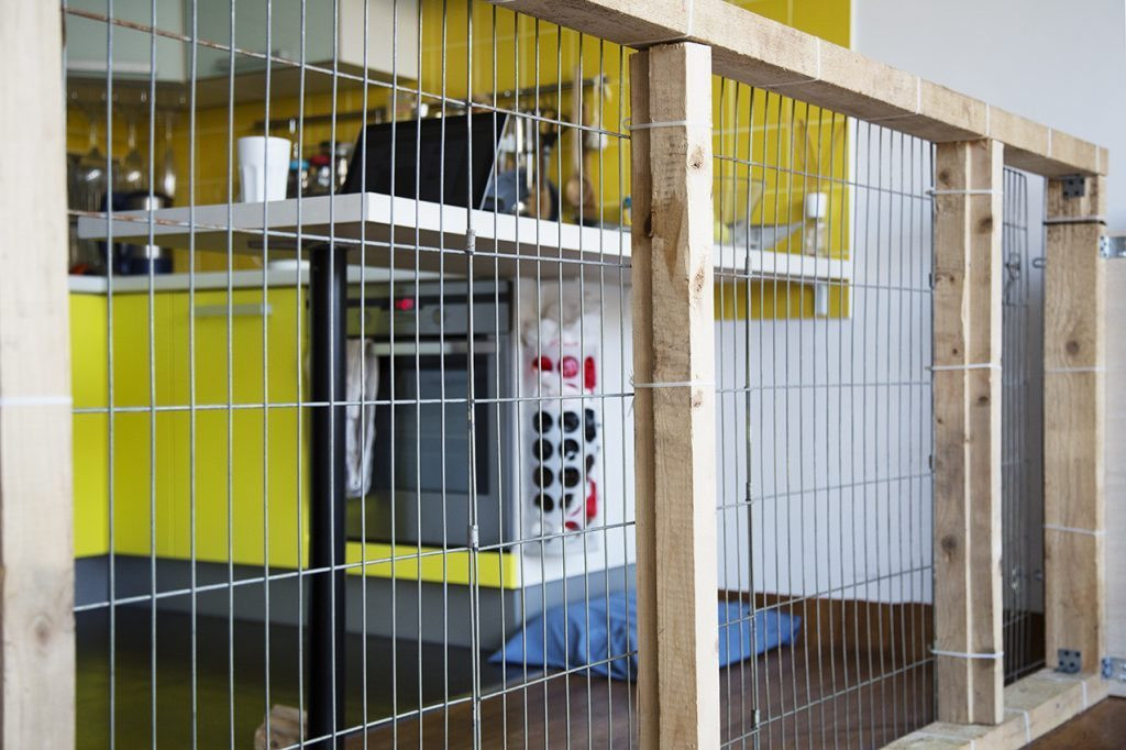 DIY Indoor Dog Fence
 How To Build A Dog Kennel Pen Indoors At Home German