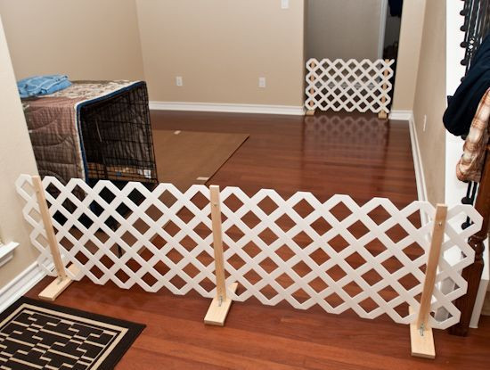 DIY Indoor Dog Fence
 pvc free standing gated fence diy Google Search
