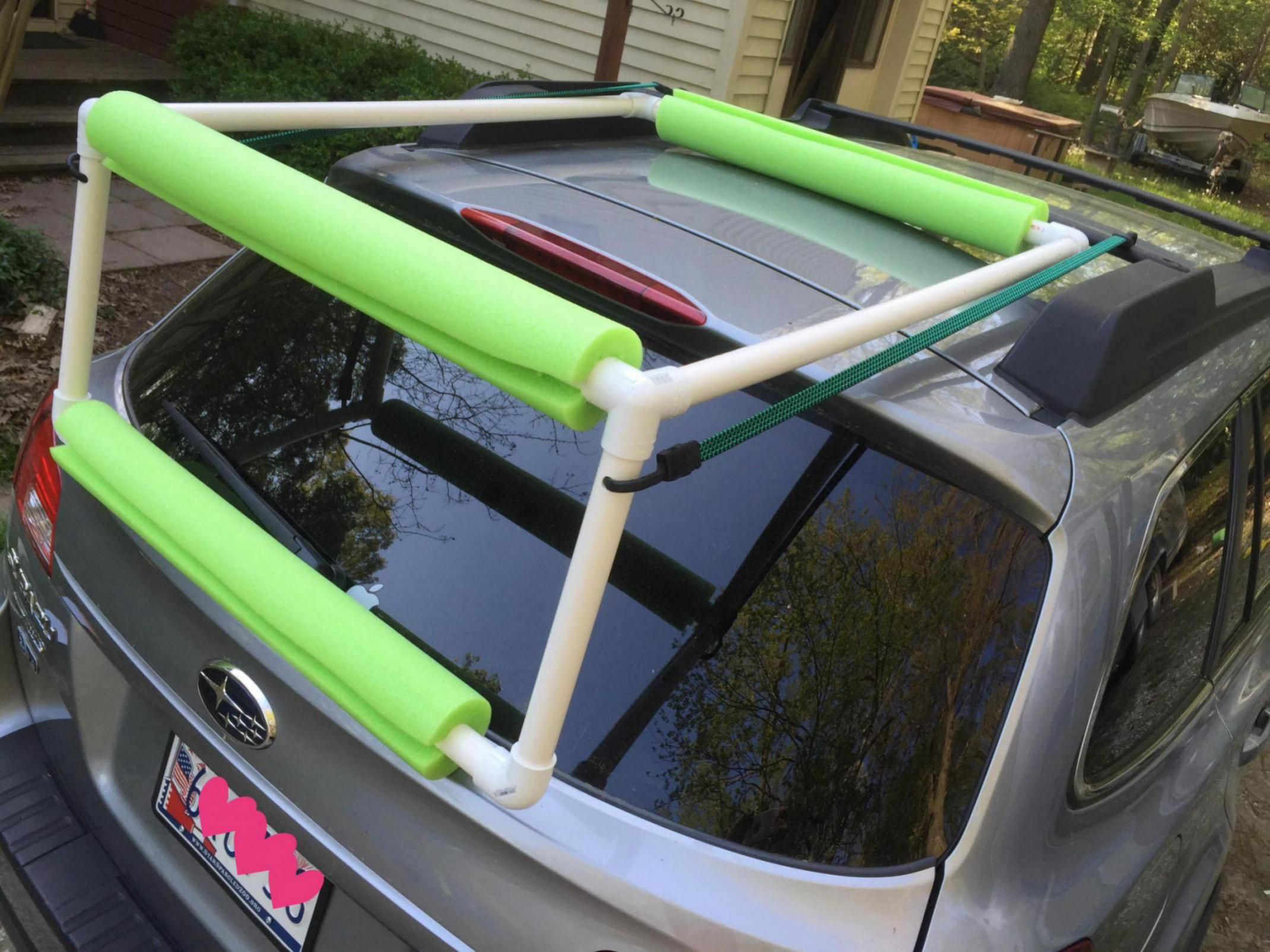 DIY Kayak Rack For Car
 Homemade Kayak Roof Rack Lovequilts