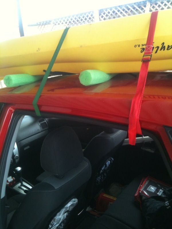 DIY Kayak Rack For Car
 Car Top Kayak Rack for Around Ten Bucks 7 Steps