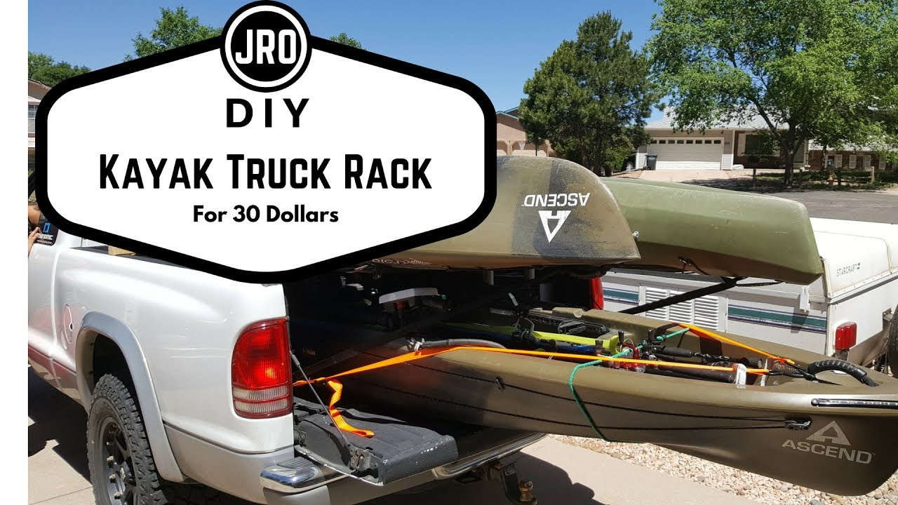 DIY Kayak Rack For Truck
 DIY Kayak Fishing Truck Rack