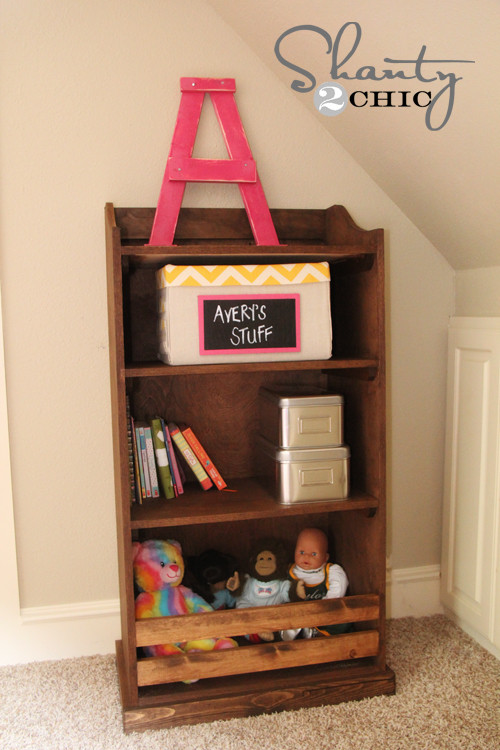 DIY Kids Book Shelf
 DIY Bookcase Pottery Barn Kids Inspired Shanty 2 Chic