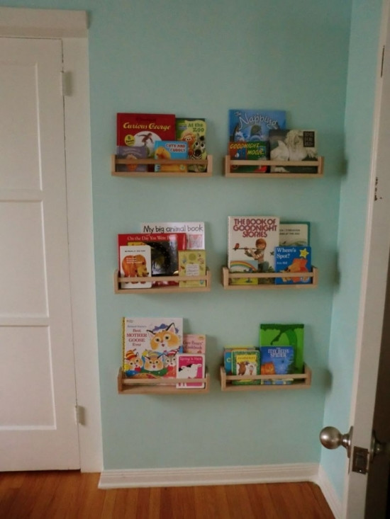 DIY Kids Bookshelves
 50 Creative DIY Bookshelf Ideas