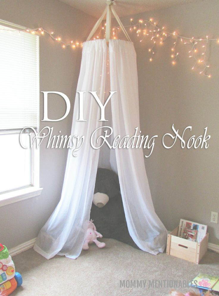 DIY Kids Canopy
 DIY Playroom Projects Cool DIY and Crafts