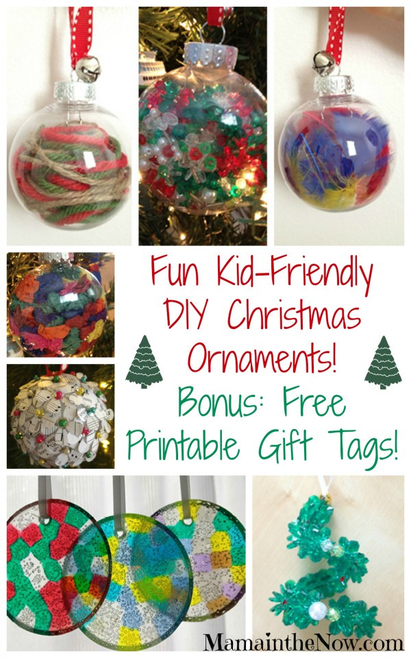 DIY Kids Ornaments
 Easy Kid Friendly DIY Christmas Ornaments