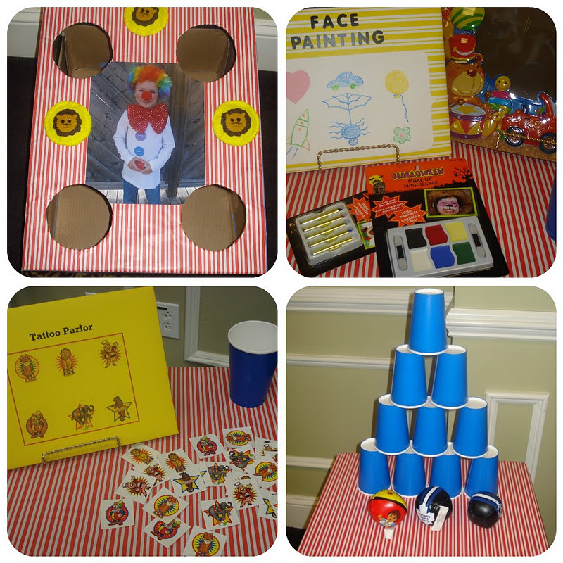DIY Kids Party Games
 East Coast Mommy DIY Circus Carnival Party