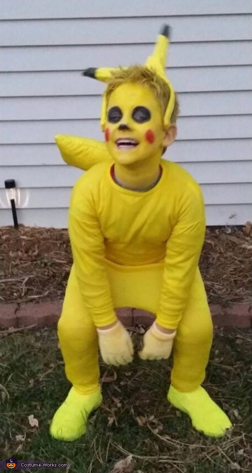 DIY Kids Pikachu Costume
 Pokemon Costumes For Kids Diy