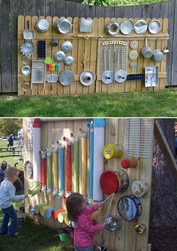 DIY Kids Play Area
 How to Turn The Backyard Into Fun and Cool Play Space for