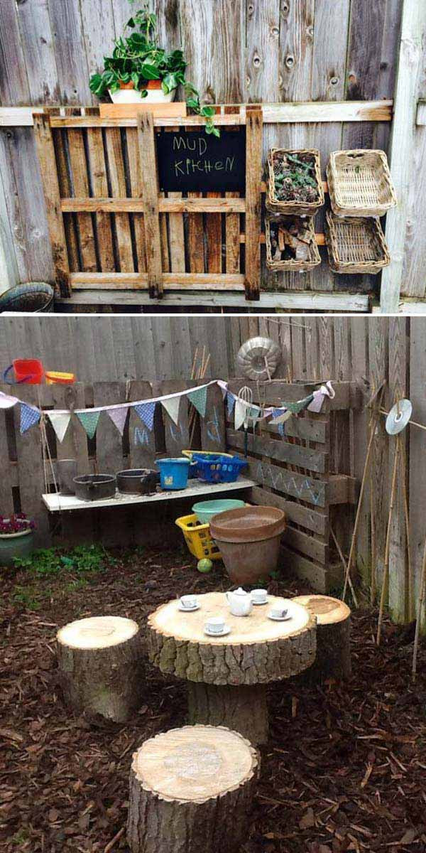 DIY Kids Play Area
 Turn The Backyard Into Fun and Cool Play Space for Kids