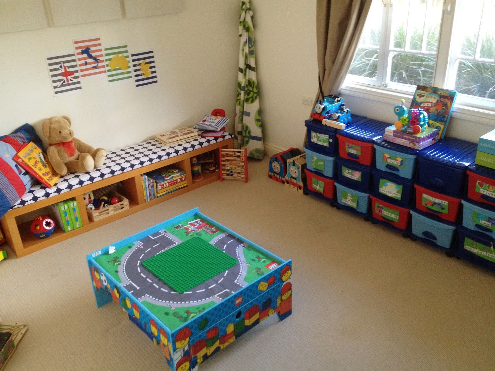 DIY Kids Playroom
 DIY Playroom Storage Ideas