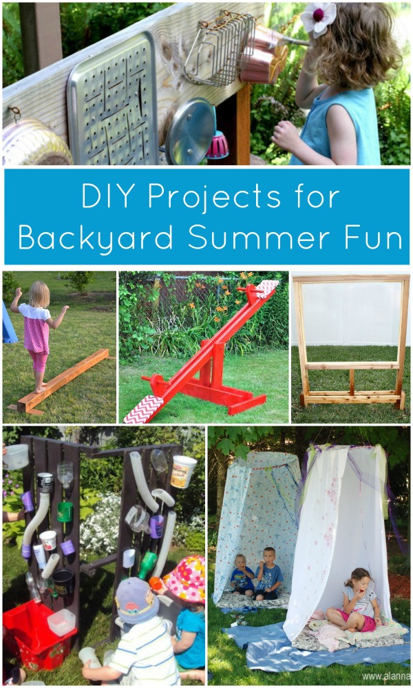 DIY Kids Projects
 Summer DIY Projects for Backyard Fun Fantastic Fun