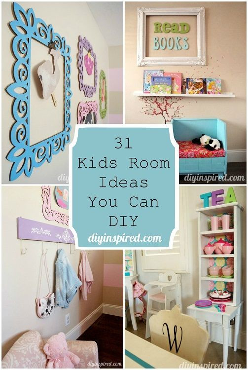 DIY Kids Room Decorations
 Pinterest • The world’s catalog of ideas