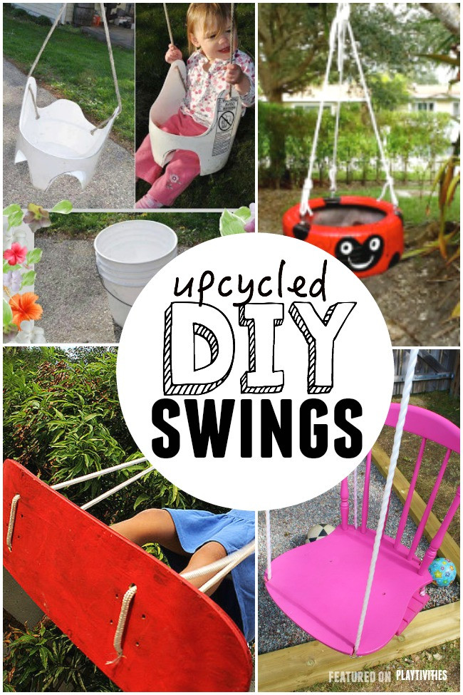 DIY Kids Swing
 25 DIY Swings You Can Make For Your Kids PLAYTIVITIES