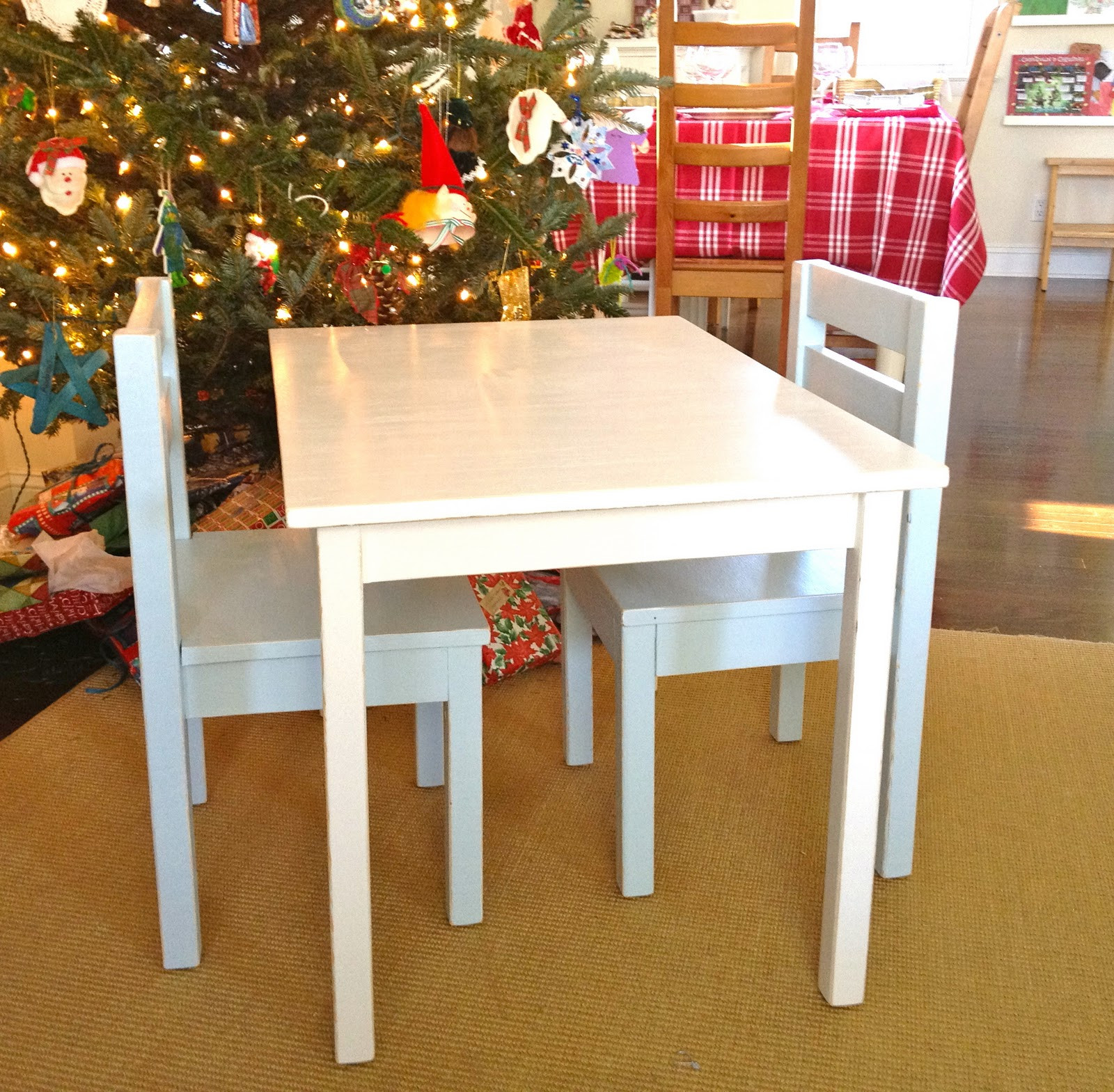 DIY Kids Table
 That s My Letter DIY Kids Table with Chairs