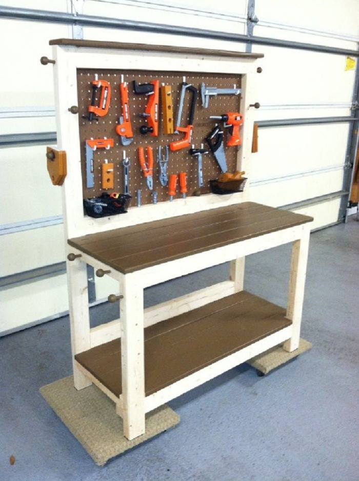 DIY Kids Workbench
 How to Make A DIY Kids Workbench