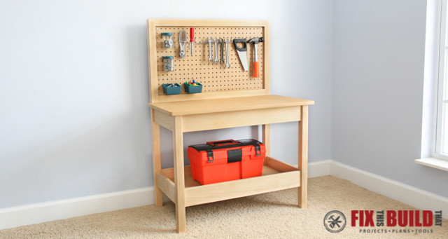 DIY Kids Workbench
 How to Make a DIY Kids Workbench