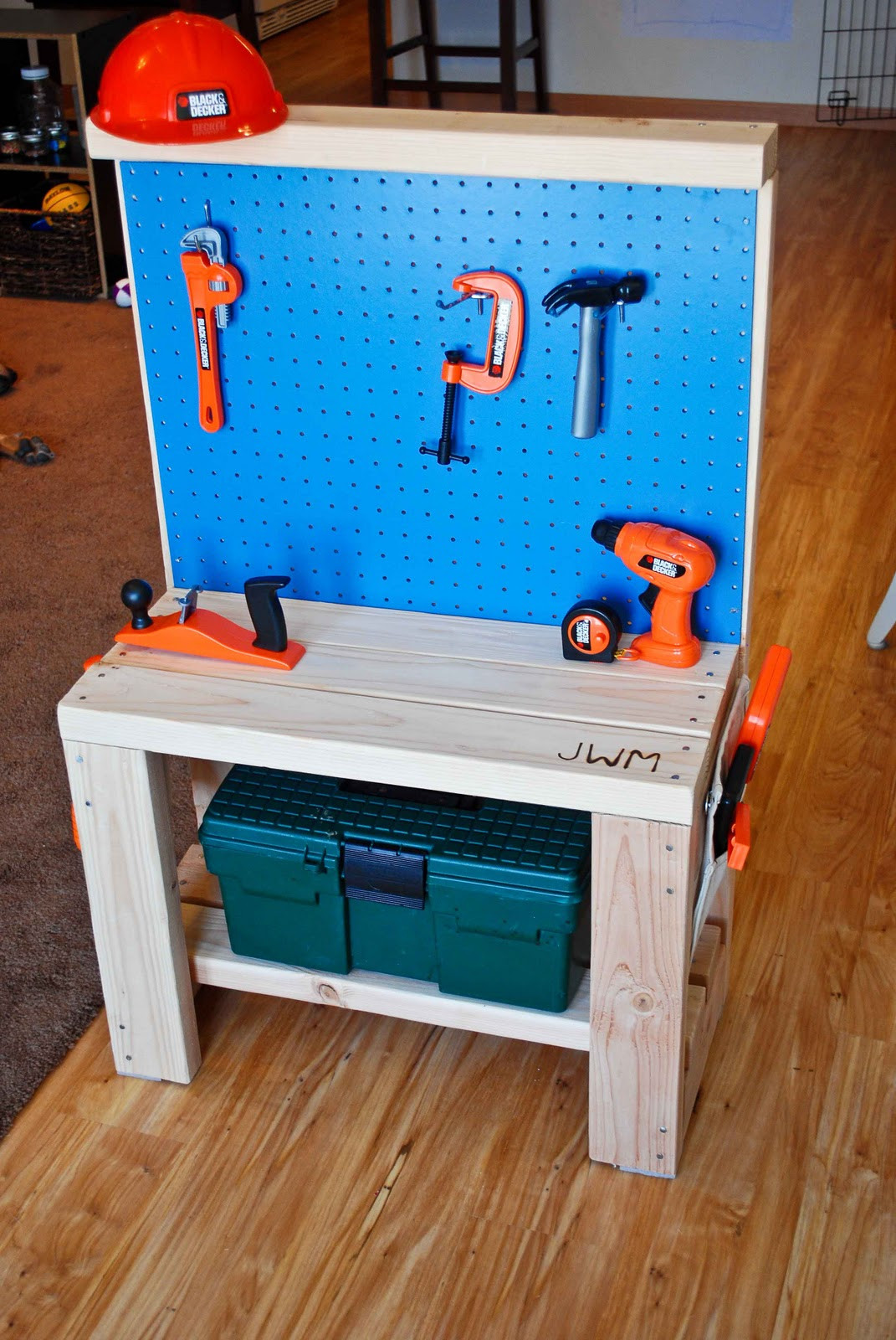 DIY Kids Workbench
 DIY Kids Christmas Gift Ideas Classy Clutter